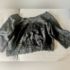 Bebe lace top